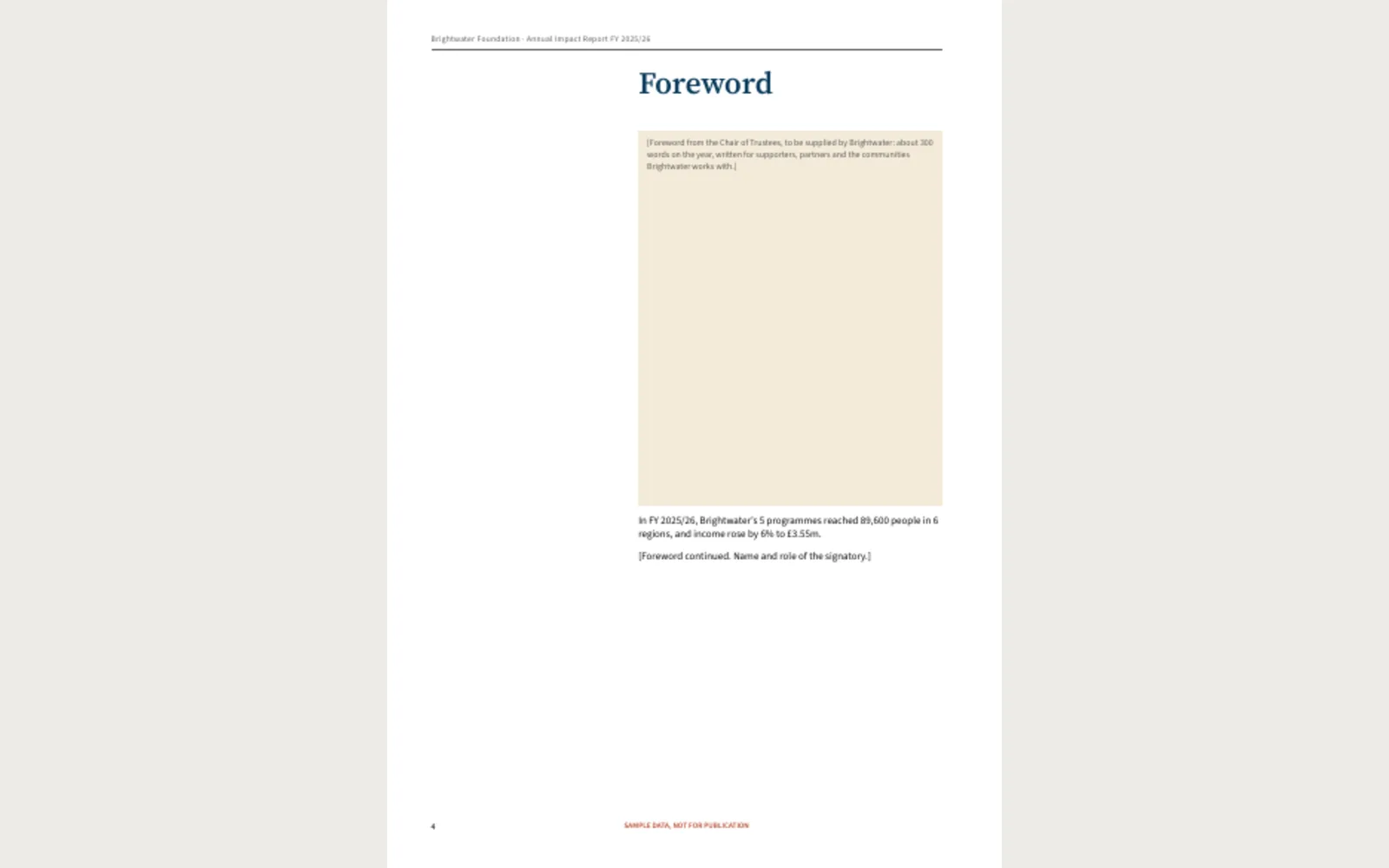 Pica: Spread preview, pages 04 and 05